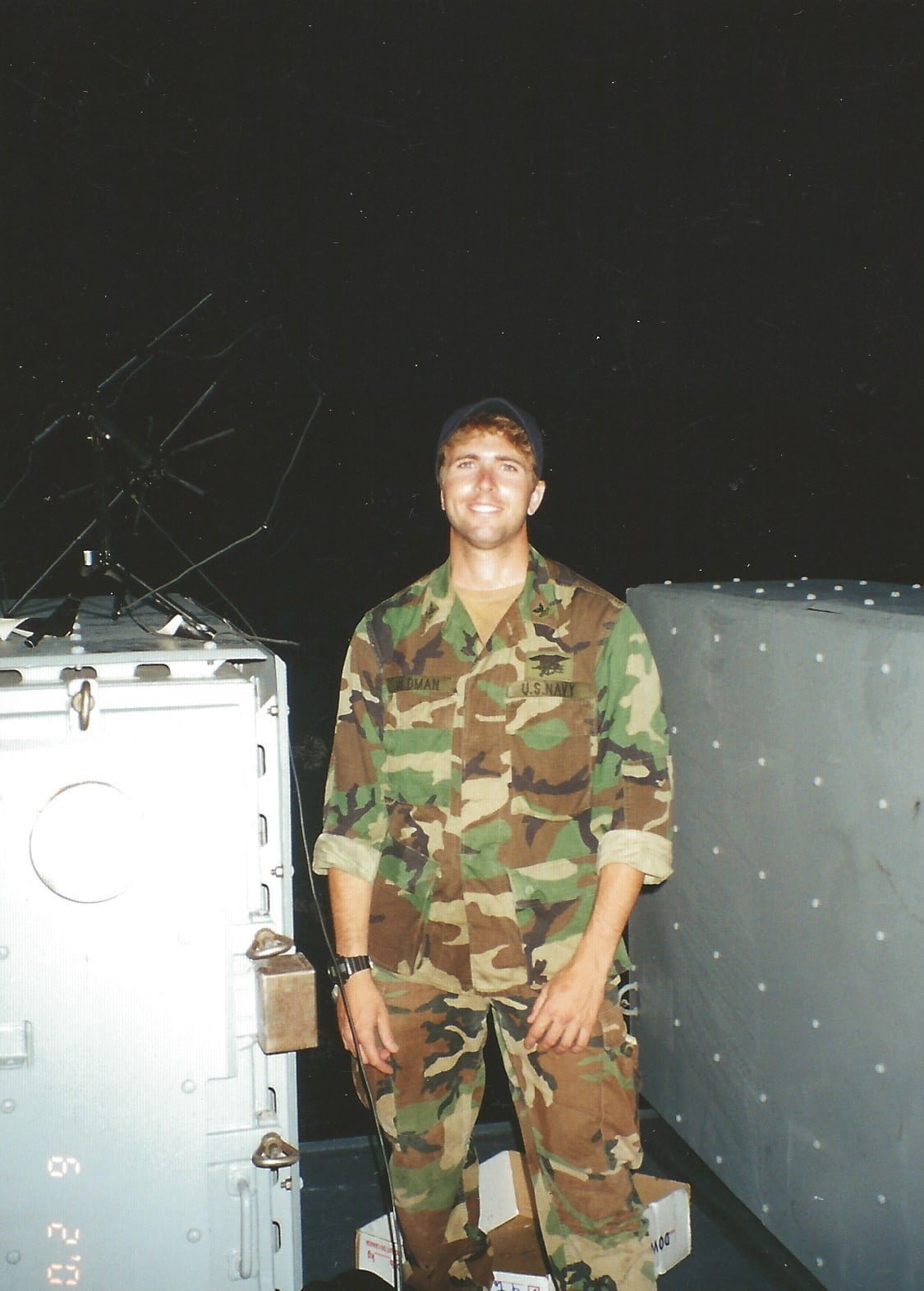 Young enlisted Jason Redman as SEAL Communicator
